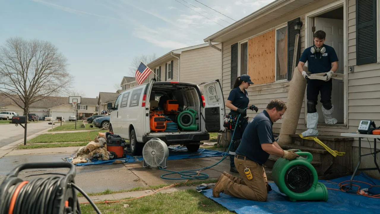Water Damage Restoration in Winchester, IL near me